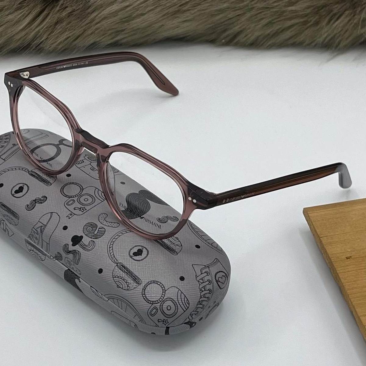 PNG image 16 (Copy) فریم عینک طبی برند امپریو آرمانی مدل HA52 - Image 1