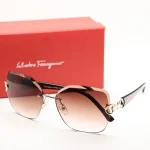 عینک آفتابی بدون فریم (فریم لس) فریگامو Salvatore Ferragamo مدل EA-2801  سبک - Image 2