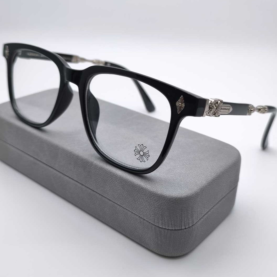 تصویر عینک یونیسکس مردانه و زنانه کروم هارتز عدسی بلوکات 