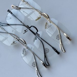 عینک فریم لس کروم هارتز بلوکات CHROME HEARTS