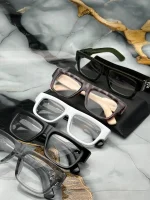عینک بلوکات فشن برند کروم هارتز Chrome Hearts خرید اقساطی ترند - Image 2